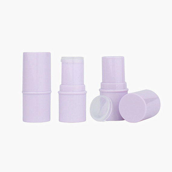 Botella de desodorante púrpura de pequeña capacidad de 25 g