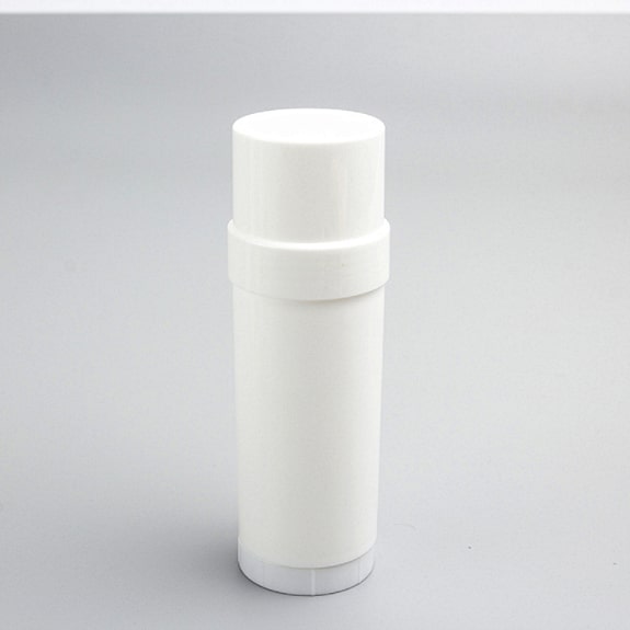 Botella de desodorante blanca personalizada de 30 g