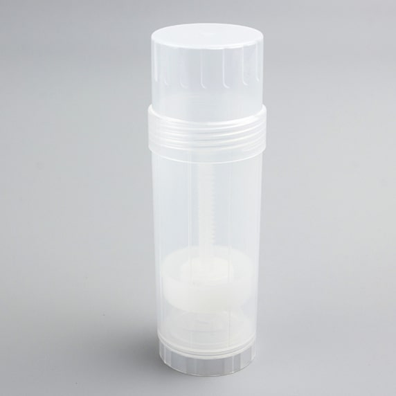 Botella de desodorante blanca personalizada de 30 g